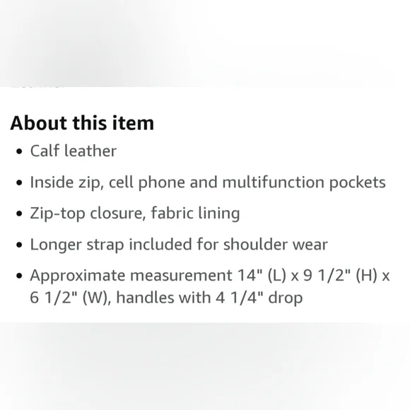 Coach Twisted Gathered Leather Morgan  Bag Satchel Bag - Picture 12 of 12